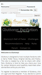 Mobile Screenshot of gluttonyfiction.com